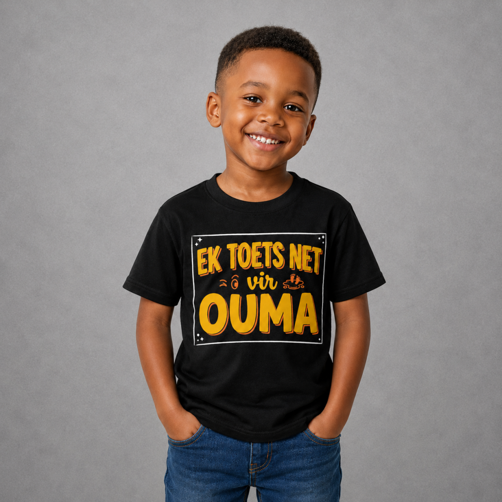 "Ek toets net vir Ouma" product image